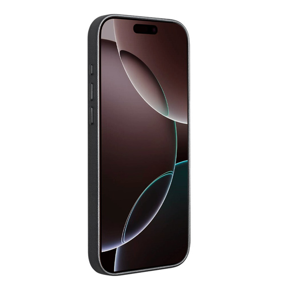 Чехол QIALINO для iPhone 17 Pro, для MagSafe, с защитой камеры, черный