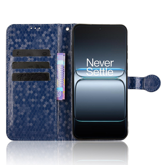 Чохол-фліп для OnePlus Nord 5, Wallet Rhombus, м'яти