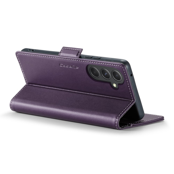 CASE фліп-чохол для Samsung Galaxy A54 5G, Litchi Wallet, фіолетовий
