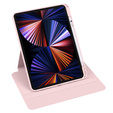 Чохол для iPad Pro 11" 2022/2021/2020 (4/3/2 gen.), з місцем для стилуса, що обертається на 360°, рожевий