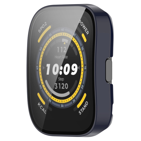 Чохол 2в1 + загартоване скло для Amazfit Bip 5, темно-синій