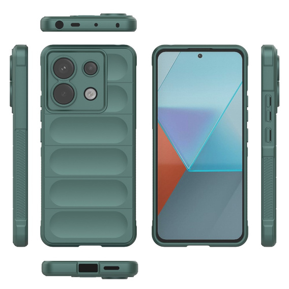 Чoхол до Xiaomi Redmi Note 13 Pro 5G, Gaming Shockproof, зелений