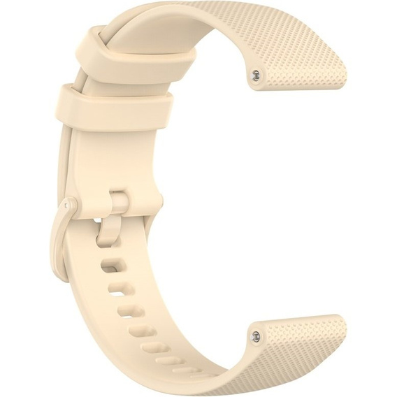 Силиконовый ремешок 18mm до Garmin Vivomove 3S / Vivoactive 4S, Beige