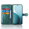 Чохол-накладка для Oppo Reno 14F, Wallet Rhombus, зелений