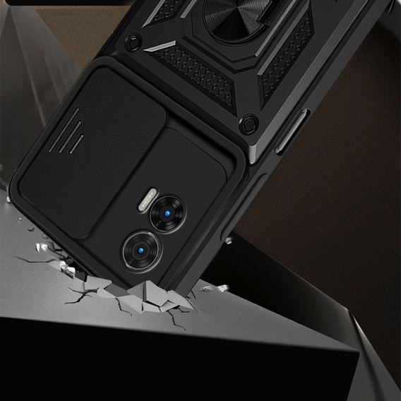 Чохол NOX Camera Slide Motorola Edge 30 Neo 5G, CamShield Slide, чорний