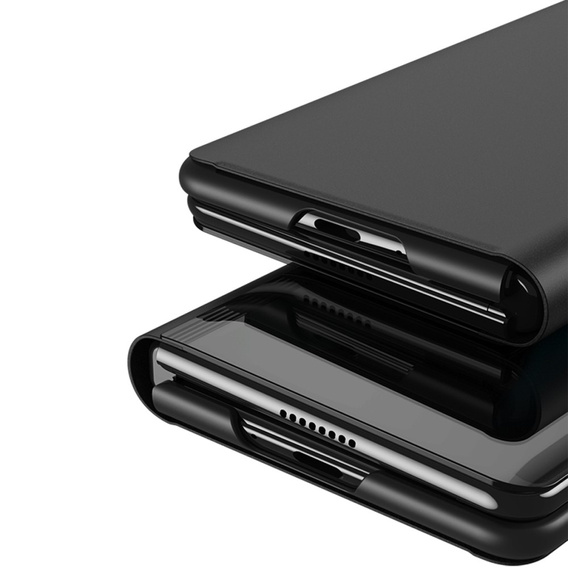 Чехол до Samsung Galaxy Z Fold 5 5G, Clear View, чёрный