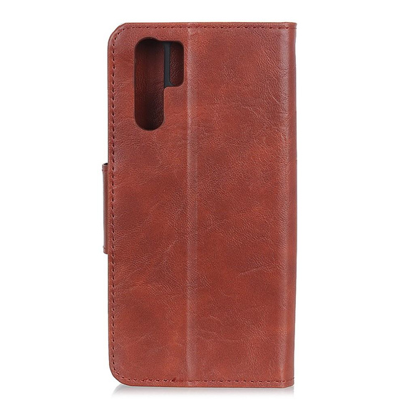 Чохол-книжка для Huawei P30 Pro, Split Leather Wallet, коричневий