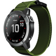 Нейлоновый ремешок до Garmin Fenix 7/Fenix 6 Pro/Forerunner 935/945/955 22mm, Green