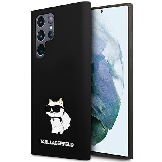 Karl Lagerfeld Silicone Choupette  для Samsung Galaxy S24 Ultra