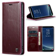 Флип-кейс CASEME для Samsung Galaxy S8, Waxy Textured, красный