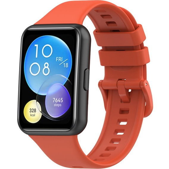 Силиконовый ремешок для Huawei Watch Fit 2, Orange