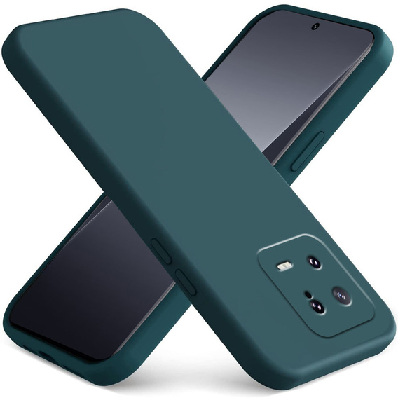 Чехол до Xiaomi 13 5G, Silicone Lite, зелёный
