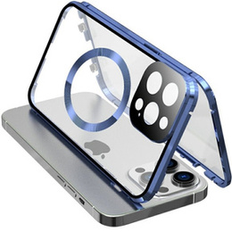 Магнітний чохол Dual Glass MagSafe для iPhone 15, м'яти