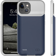 Чехол с батареей 6500mAh до iPhone 13, синий