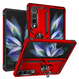 Бронированный Чехол до Samsung Galaxy Z Fold 4 5G, Nox Case Ring, красный