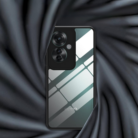 Чехол до Oppo Reno 11F 5G, Fusion Hybrid, матовый / чёрный