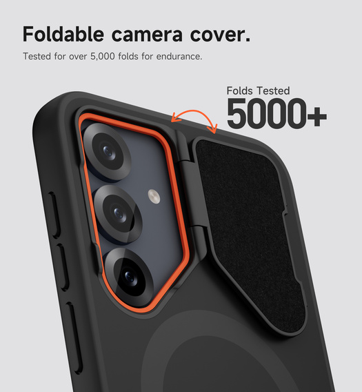 Чехол Suritch Shockproof с подставкой и MagSafe для Samsung Galaxy S25 FE