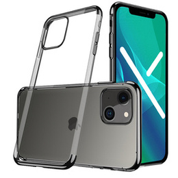 Чохол ERBORD TPU Frame для iPhone 13 mini  - Clear / Black