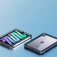 Водонепроникний чохол IP68 для iPad mini 8.3" 2021 (6 gen.) / iPad mini 8.3" 2024 (7 gen.), чорний