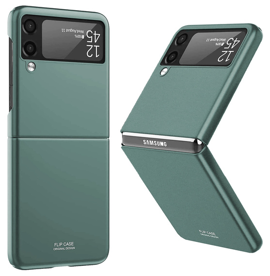 Чехол GKK PC Case до Samsung Galaxy Z Flip3 5G, Green