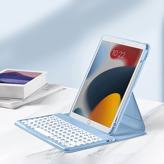 Чохол + клавіатура iPad 10.2 2021 / 2020 / 2019 7/8/9 gen, м'яти