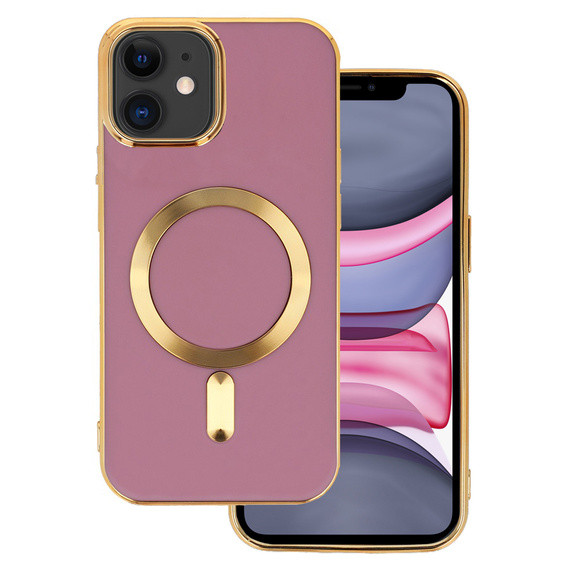 Чoхол ERBORD MagSafe до iPhone 12, Purple