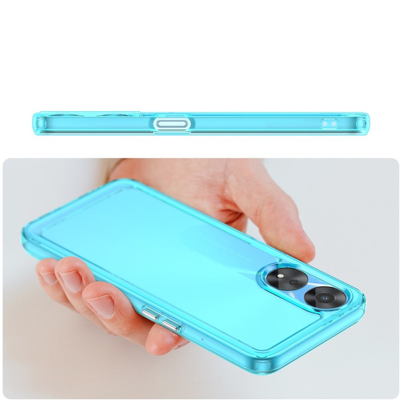 Чехол до Oppo A78 5G, Fusion Hybrid, синий