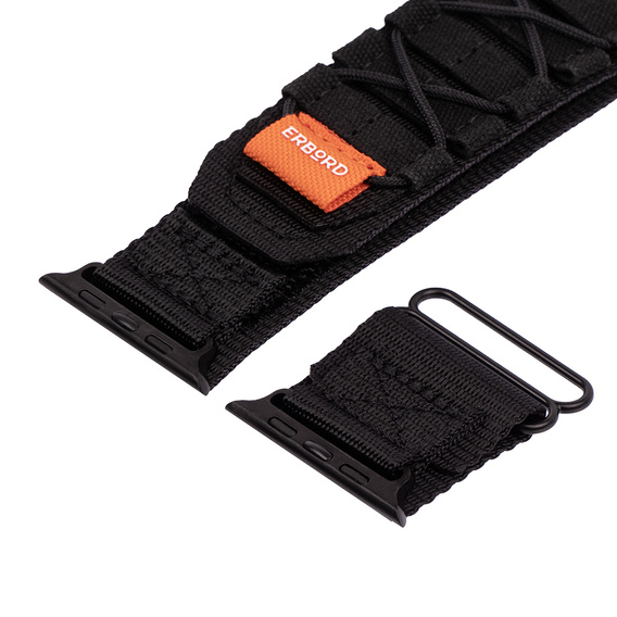 Нейлоновий ремінець ERBORD Runner для Apple Watch 1/2/3/4/5/6/7/8/9/SE/ULTRA/ULTRA 2 42/44/45/49MM