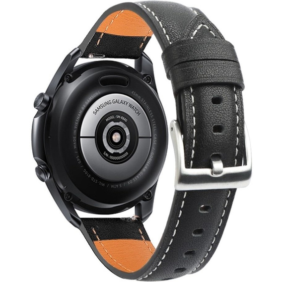 Шкіряний ремінець для Samsung Galaxy Watch 42mm - Black