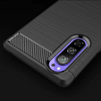 Чехол до Sony Xperia 5 III 5G, Carbon, чёрный