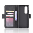 Футляр з клапаном для Xiaomi Mi Note 10 Lite, Card Slot, чорний