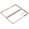 Чохол для Samsung Galaxy A16, Magnetic Dual Glass, золотий