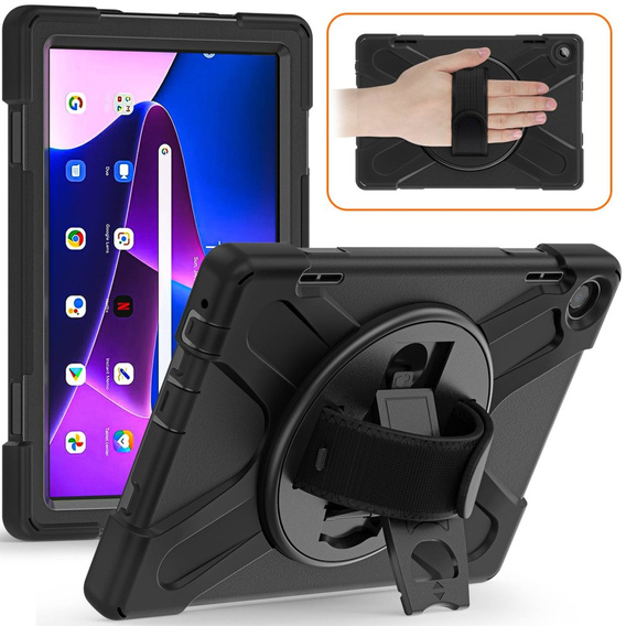 Чохол для Lenovo Tab M10 Gen 3 TB-328FU / TB-328XU, Kickstand 360, Black