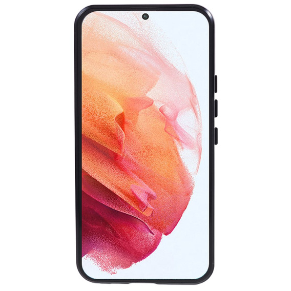 Чохол для Samsung Galaxy S21, Magnetic Dual Glass, чорний