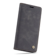 Чехол CASEME для Huawei P30 Pro, Leather Wallet Case, чёрный