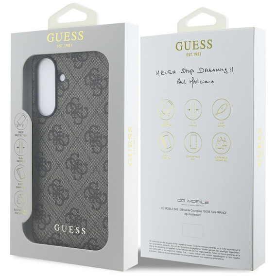 Чехол Guess 4G Metal Gold Logo для Samsung Galaxy A56