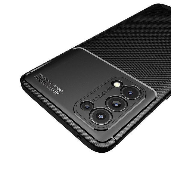 Чoхол до Oppo Reno 5 Pro 5G, Carbon Gel, чорний