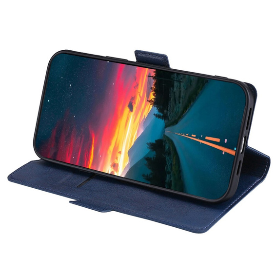 Чохол-книжка для Motorola Edge 30 Neo 5G, Wallet Thin Magnet, темно-синій 