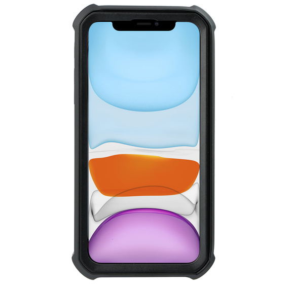 Бронированный чехол для iPhone 12/12 Pro, Dexnor Full Body, чёрный