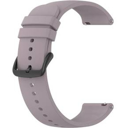 Силиконовый ремешок 20mm, Violet/Black Buckle