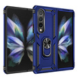 Бронированный Чехол до Samsung Galaxy Z Fold 4 5G, Nox Case Ring, синий