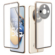 Чохол для Realme 11 Pro 5G / Pro+ 5G, Magnetic Dual Glass, золотий