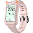 Силіконовий чохол CAT EARS для Huawei Honor Band 6/7, Pink