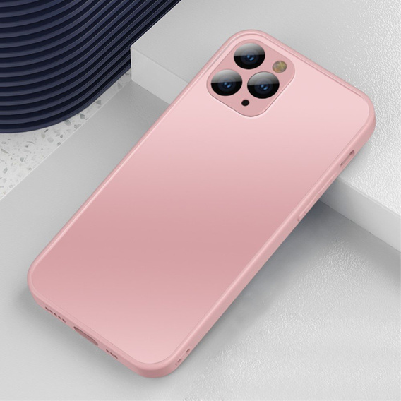 Чохол Matte Glass до iPhone 11 Pro Max, Pink