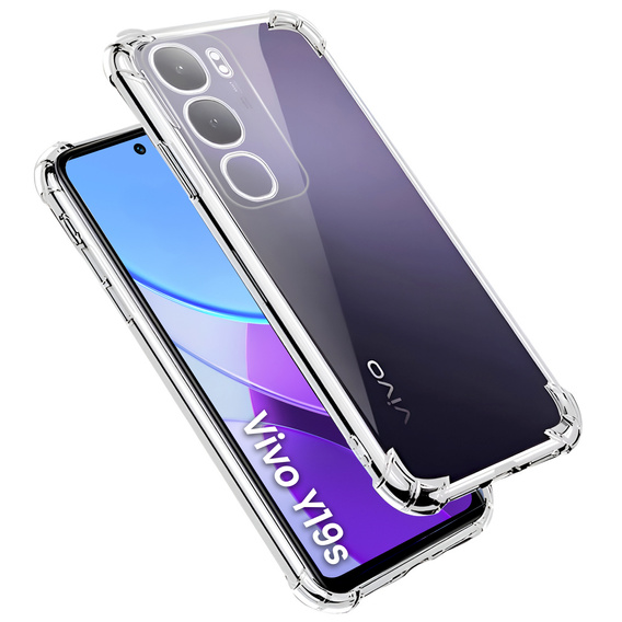 Чoхол до Vivo Y19s, Dropproof, прозорий