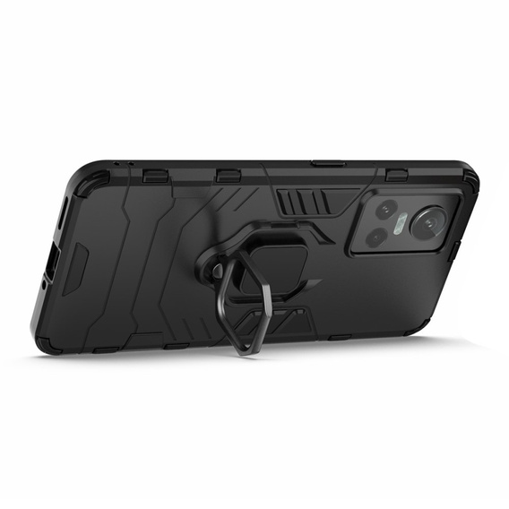 Чoхол до Realme GT Neo 3, Kickstand Ring, чорний