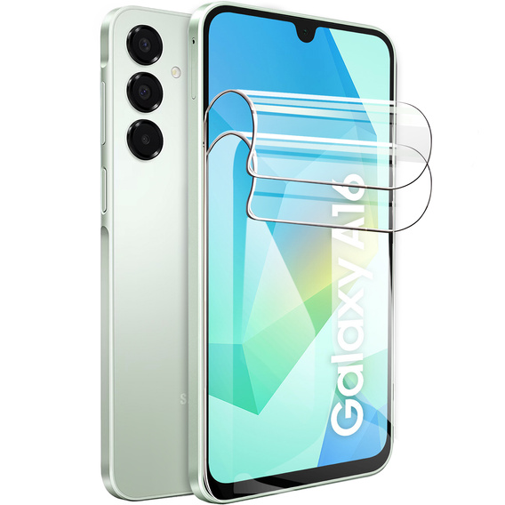 2x Гідрогелева плівка для iPhone 15 Pro Max, ERBORD Hydrogel Foil