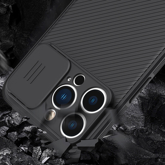 Чохол для iPhone 14 Pro, Slide Camera, чорний