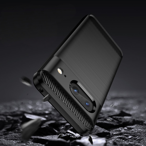Чехол до Google Pixel 8, Carbon, чёрный