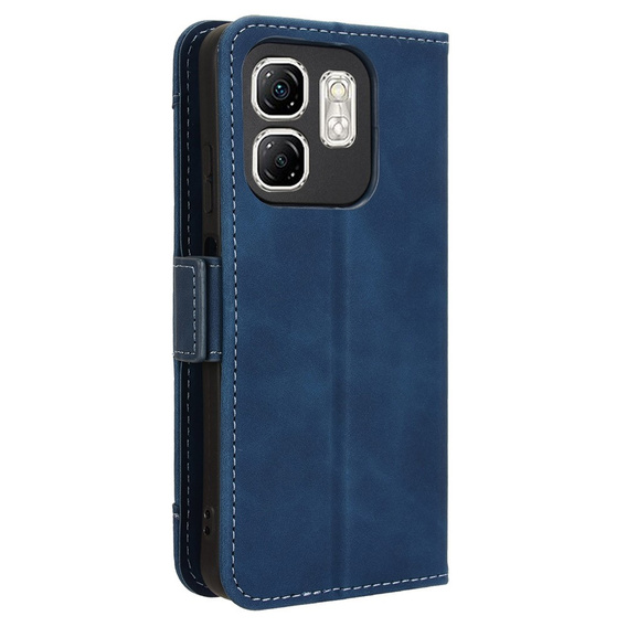 Откидной чехол для Infinix Hot 50i 4G, Card Slot, темно-синий